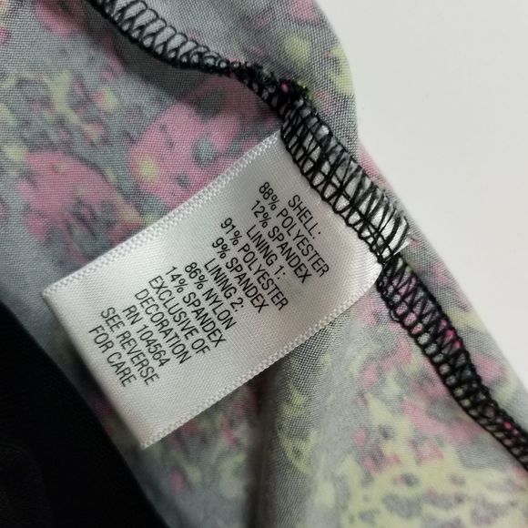 GAIAM Workout Top Shelf Bra Multi Color - Picture 4 of 7